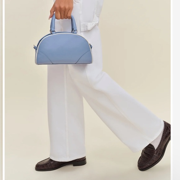 Excellent Condition Reformation Mini Claudia Bag in Light Blue - Picture 8 of 10